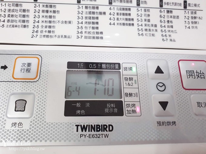 【日本TWINBIRD多功能製麵包機】40種模式×吐司柔軟又好吃！CP值及使用率超高！ - yukiblog.tw