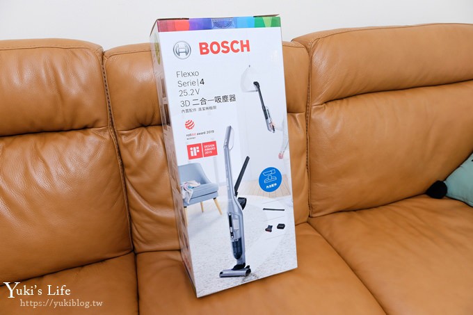 Bosch淨擊二合一無線吸塵器》55分鐘長效續航×免靠牆、變換手持輕巧打掃超靈活(BCH3252TW) - yukiblog.tw