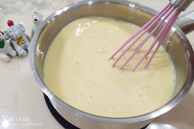 電鍋簡單食譜》真正的雞蛋布丁~材料只要鮮奶、雞蛋、砂糖～好吃無添加 - yukiblog.tw