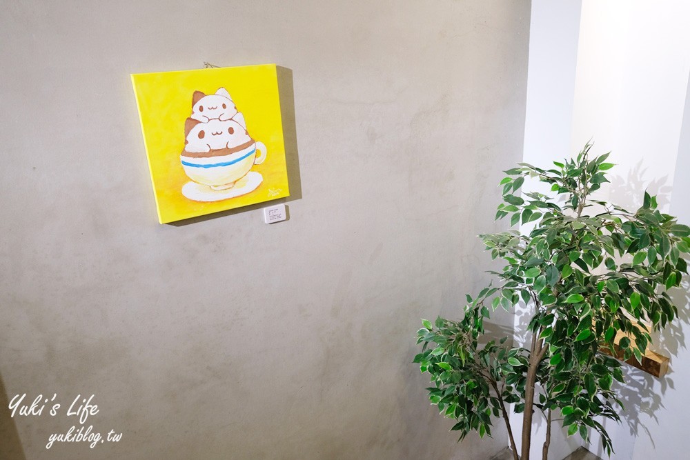 台中美食【奶泡貓咖啡】原來是咖啡造型提拉米蘇!咖波迷的秘密基地 - yukiblog.tw