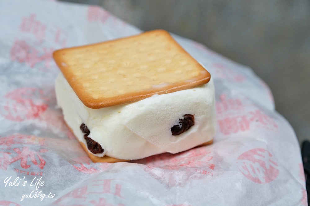 南投美食》正典牛乳大王，菜市場內古早味三明治冰磚，一個35元口味好多 - yukiblog.tw