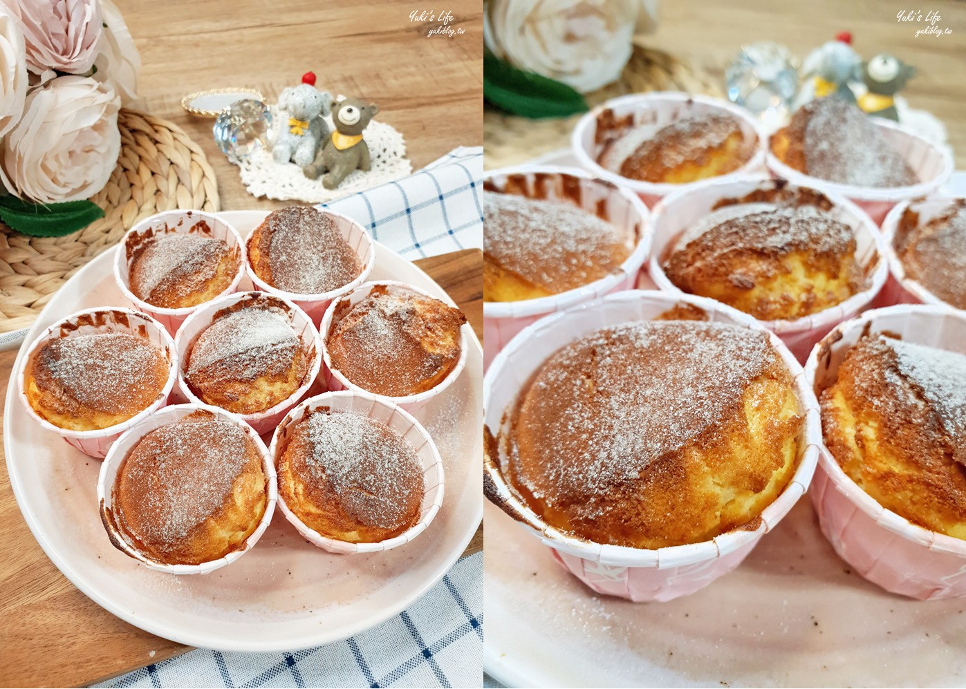 氣炸鍋簡單食譜》鬆餅粉蛋糕~原來鬆餅粉可以做蛋糕！一起親子DIY - yukiblog.tw