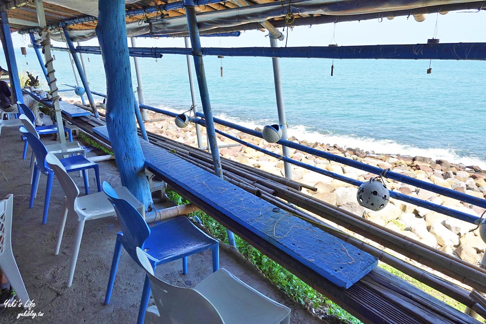 海景行動咖啡『Summer's Time』低消50元銅板價、免費停車場、一覽台北港美景~早餐來吃泡麵 - yukiblog.tw