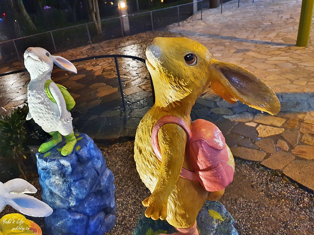 宜蘭景點》礁溪溫泉公園~幾米兔子陪你免費泡腳，超療癒的親子行程等你來(礁溪轉運站旁) - yukiblog.tw
