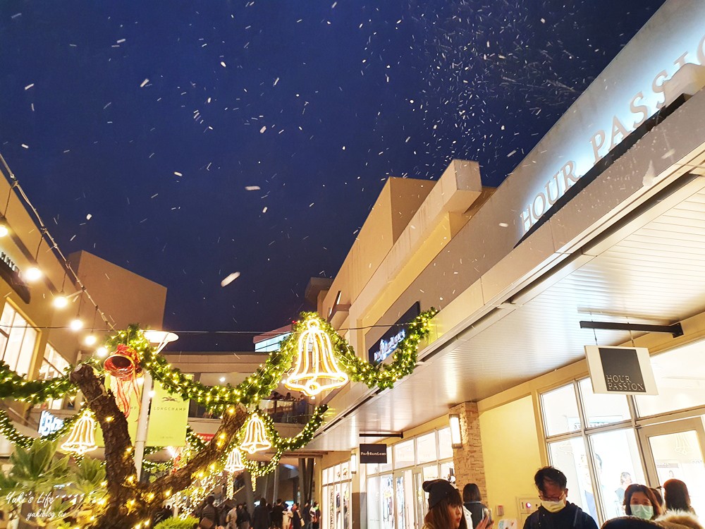 下雪了！超美的耶誕國度，復古迪斯可風場景～華泰名品城聖誕村(有影片) - yukiblog.tw