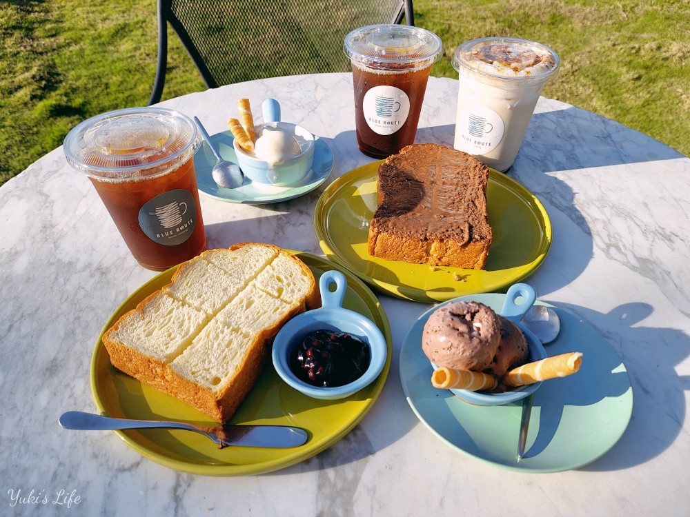 台中景觀餐廳》布魯諾咖啡，大肚藍色公路最美落羽松咖啡秘境！ - yukiblog.tw