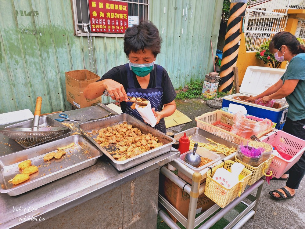 灣裡人下午茶，無名炸脆肉攤，紅茶5元豬排15元，台南銅板小吃真讚~ - yukiblog.tw