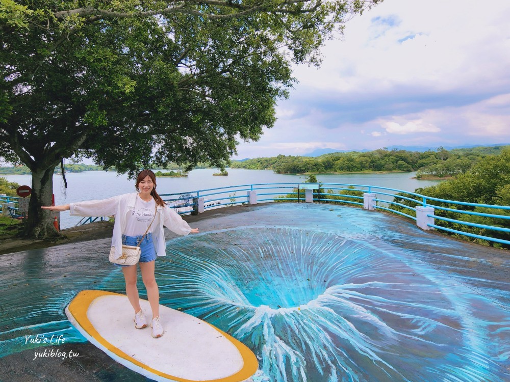 2022烏山頭水庫親水公園，台南玩水景點，還能搭船遊湖逛日式建築 - yukiblog.tw
