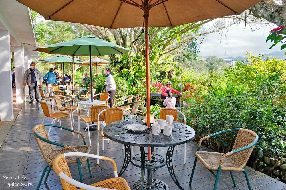桃園復興美食|角板山行館咖啡|被綠植古樹包圍,景觀優美還有貓咪陪伴 - yukiblog.tw
