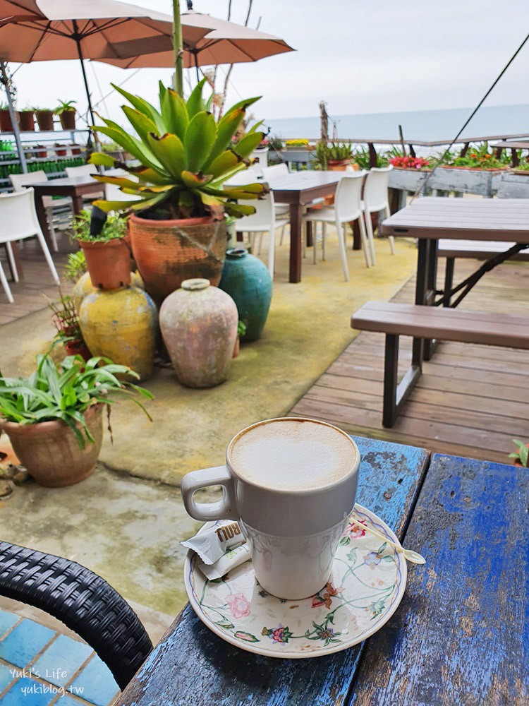 新北三芝美食|巴莎諾瓦|淺水灣海景餐廳,必點水果茶好大杯好浮誇 - yukiblog.tw