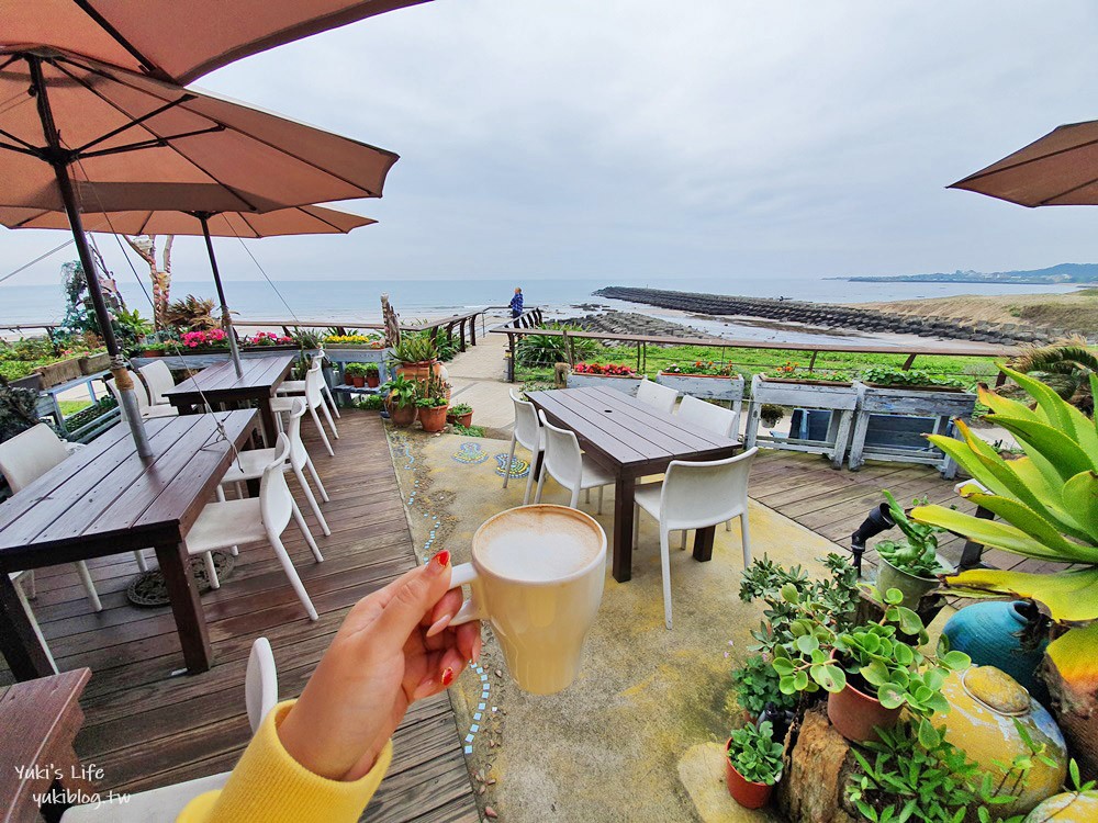 新北三芝美食|巴莎諾瓦|淺水灣海景餐廳,必點水果茶好大杯好浮誇 - yukiblog.tw