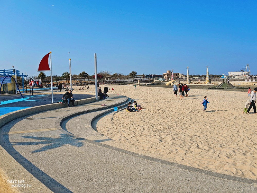 嘉義|東石漁人碼頭|免門票海景遊樂園全新開放,玩水玩沙親子景點 - yukiblog.tw