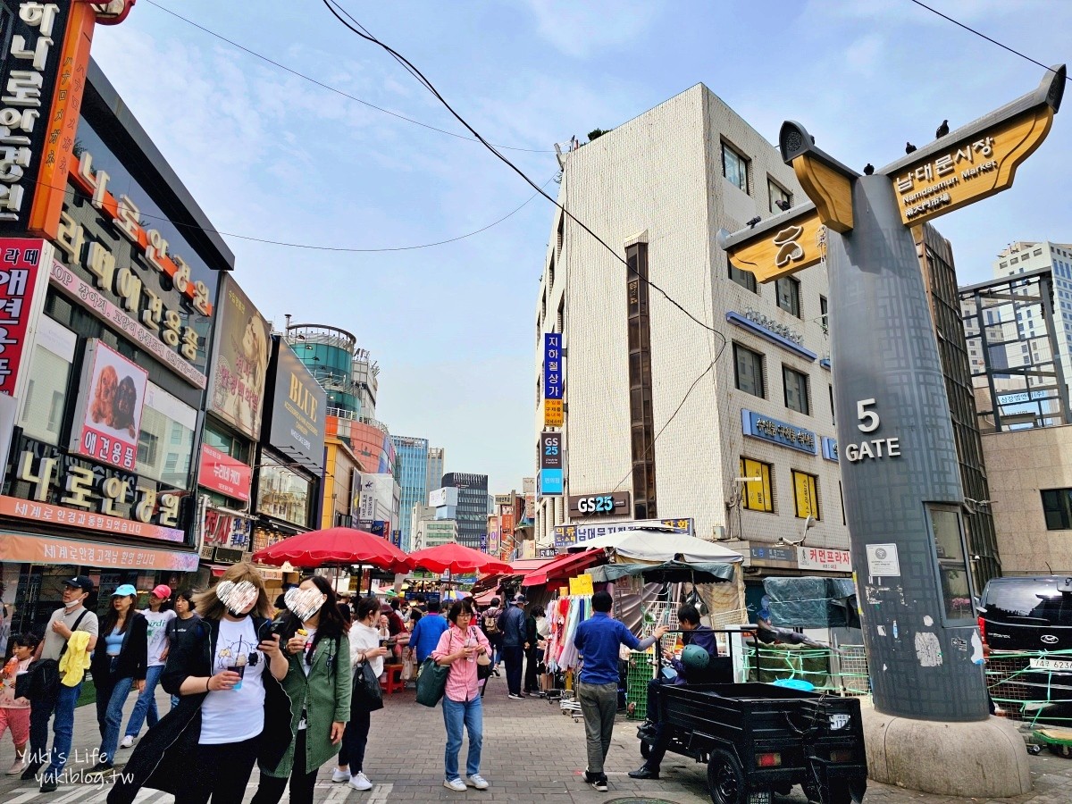【韓國首爾景點】南大門市場美食，接地氣小吃好吃好買、童裝街必逛！