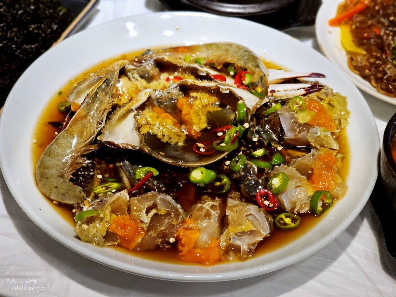 【韓國首爾】明洞美食：烏達里家，新鮮美味的醬螃蟹，明洞人氣必吃美食