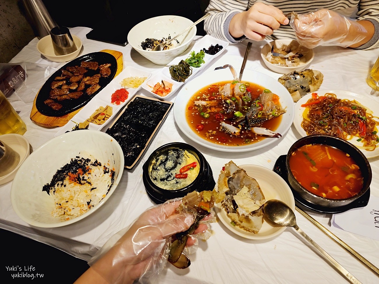 【韓國首爾】明洞美食：鳥達里家，新鮮美味的醬螃蟹，明洞人氣必吃美食