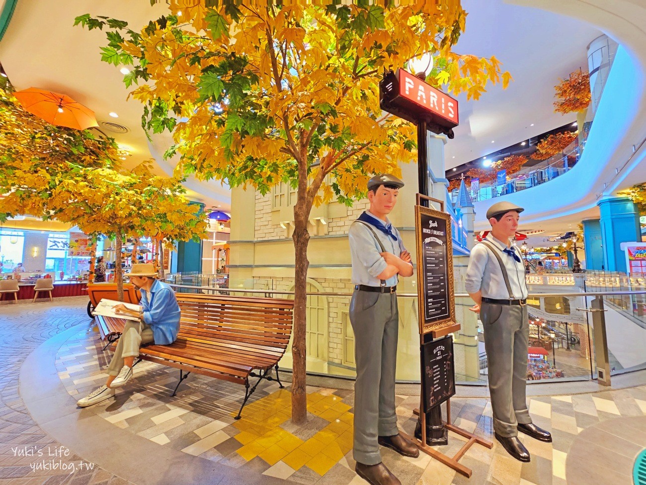【曼谷景點】Terminal 21 rama 3，曼谷最好拍照最便宜美食街百貨，浮誇場景太驚艷 - yukiblog.tw