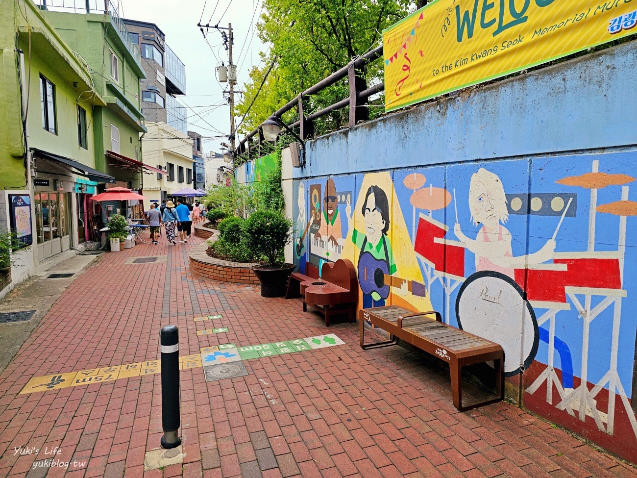 【韓國大邱景點】金光石壁畫街，生動彩繪很欠拍！還有必吃蛋塔太美味～
