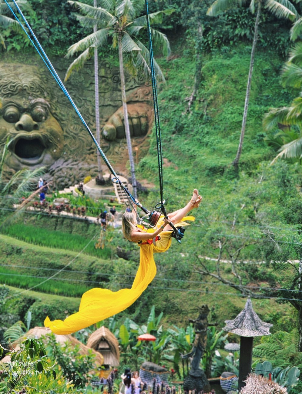峇里島烏布網美景點》Alas Harum Bali~德哥拉朗梯田盪鞦韆！超過一萬則評論 - yukiblog.tw