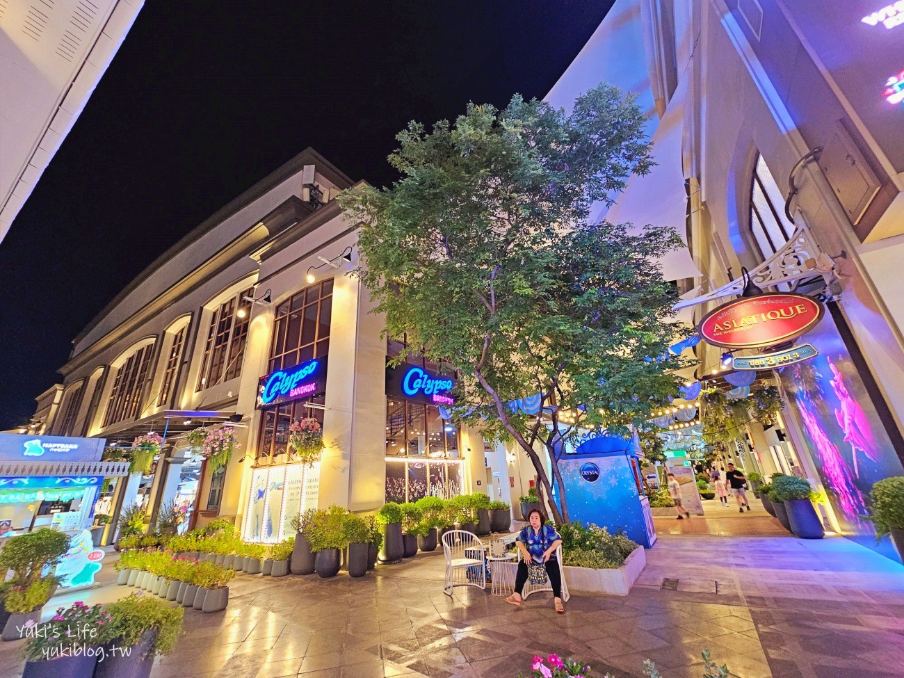 泰國曼谷Asiatique河濱碼頭夜市～曼谷夜市推薦必訪景點！摩天輪、旋轉木馬也太美(交通) - yukiblog.tw
