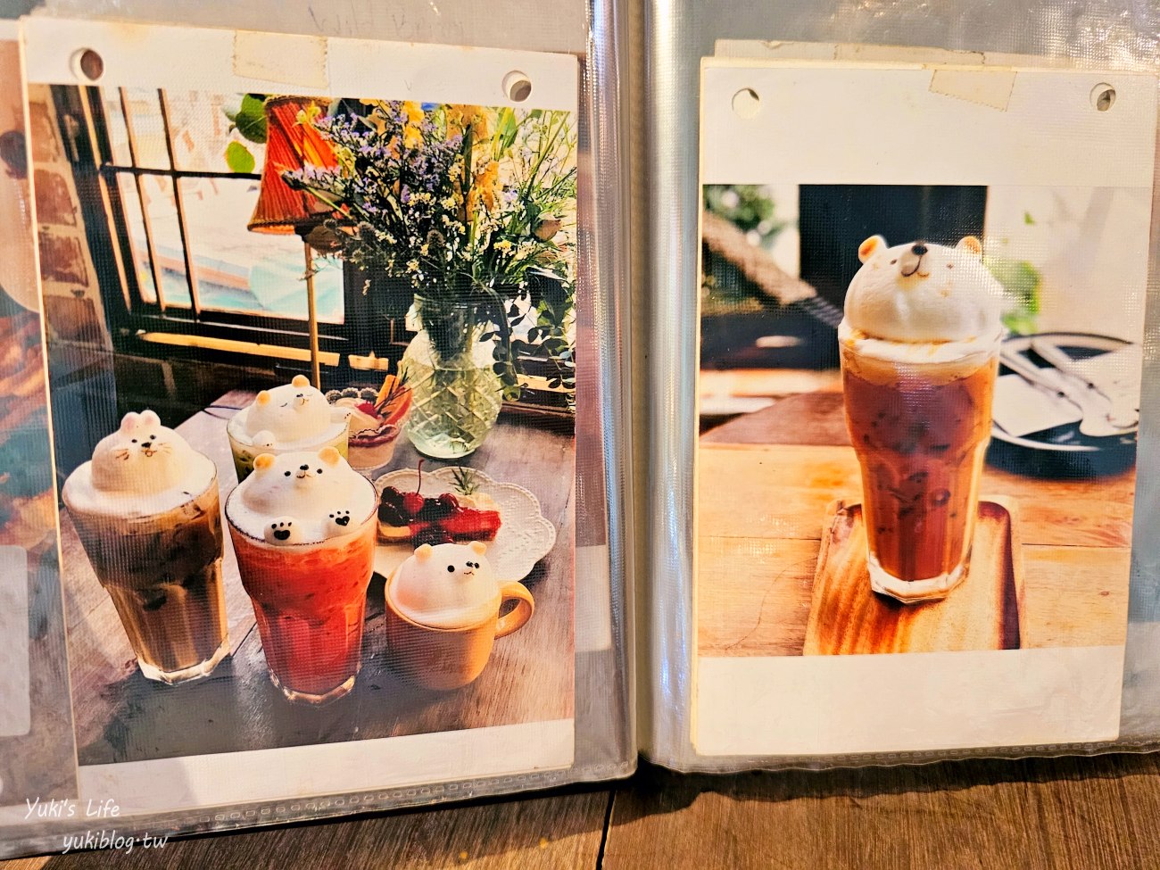 泰國曼谷網美咖啡廳》B-STORY Cafe 鄉村風格~熊熊立體奶泡咖啡~水果茶也可以！ - yukiblog.tw