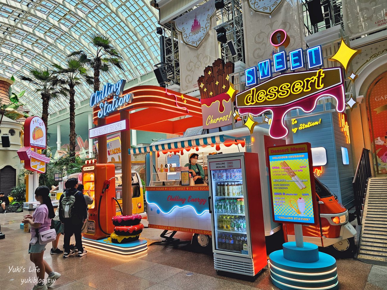 韓國必玩遊樂園【樂天世界】下雨室內景點~吹冷氣玩設施好讚！門票、交通、遊玩心得 - yukiblog.tw