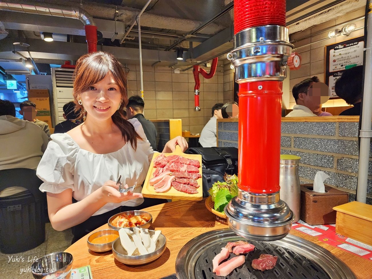 明洞必吃美食》韓式燒烤牛肉吃到飽，明洞燒肉推薦~想吃烤肉就來這兒~ - yukiblog.tw