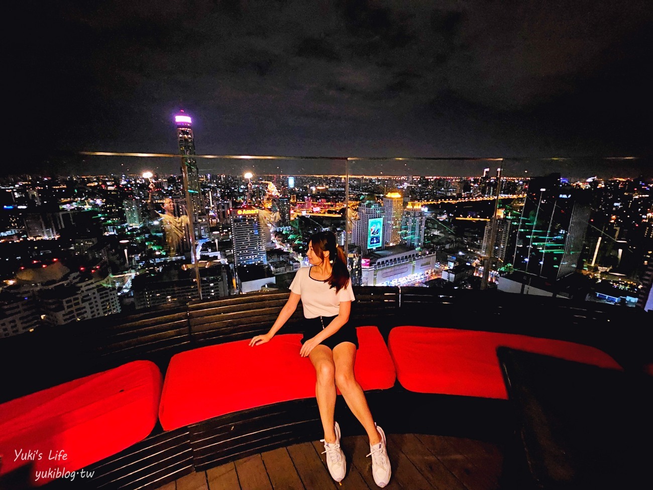 曼谷高空酒吧【Red Sky】飽覽極致夜景，約會求婚首選