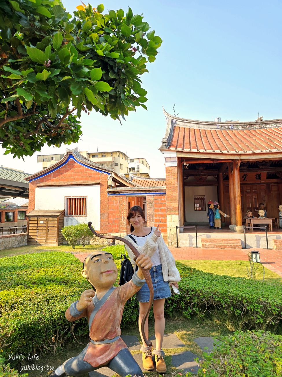高雄親子景點》鳳儀書院，是古蹟也是特色書院，來跟Q版人偶拍萌照 - yukiblog.tw