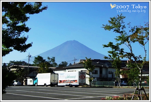[2007東京見]Day3~ 四季之宿- 環景的早餐 ▪  富士山 - yukiblog.tw