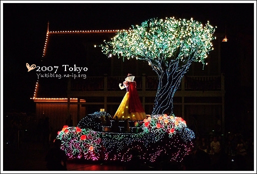[2007 東京見]Day4~ 迪士尼-夢之光大遊行 - yukiblog.tw