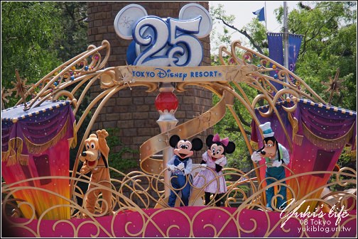[08東京假期]Day4＊Disney 25週年慶！live轉播秀！ - yukiblog.tw