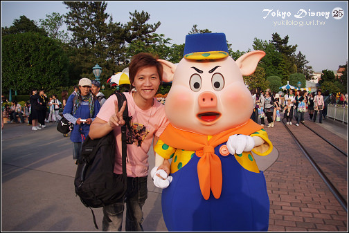 [08東京假期]＊C29 Tokyo Disney25週年慶-卡通城&可愛角色合照 - yukiblog.tw