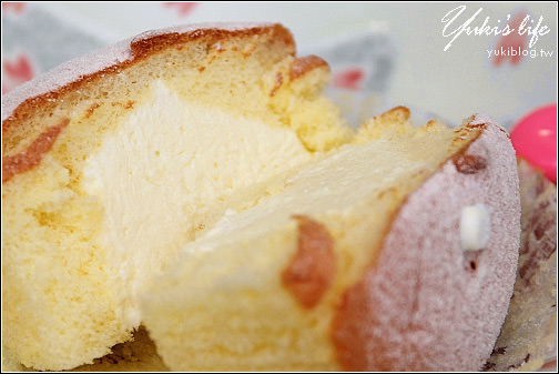[瘋體驗試吃]＊幸福咬一口～3吋冰心爆漿蛋糕(卡士達/巧克力) - yukiblog.tw