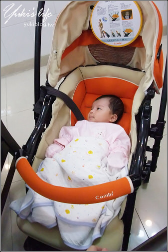 [育兒敗家]＊combi A型4.3kg輕量雙向手推車 & 美國Babytrend 16吋超大車輪嬰兒推車 - yukiblog.tw