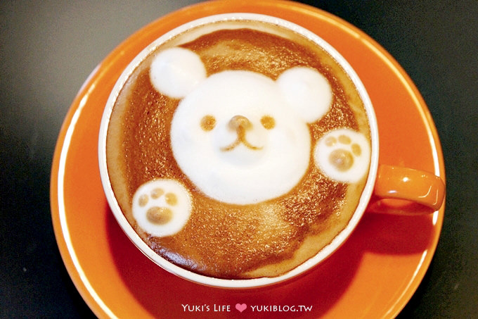 [台中食記]＊52cafe‧立體小熊拉花熱拿鐵 ~ 3D熊麻吉超古鏙  >////< - yukiblog.tw