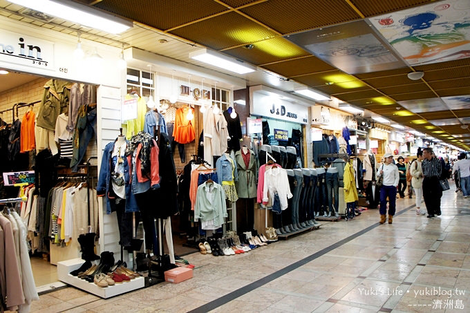 韓國濟洲島旅行【中央地下購物街】不用風吹雨淋日曬的shopping點 - yukiblog.tw