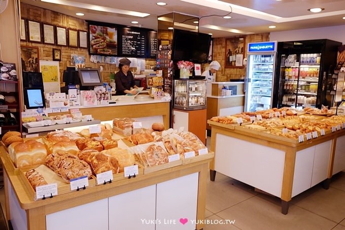 韓國首爾自由行【PARIS BAGUETTE】到處都有的連鎖麵包店、好吃又豐富 - yukiblog.tw