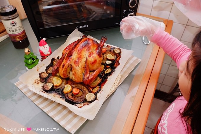 【CHIMEI奇美35L雙溫控專業級旋風電烤箱】第一次烤全雞就上手!聖誕節生日PARTY烤箱料理及甜點食譜 - yukiblog.tw