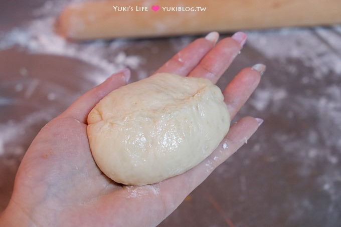 新手烘焙【五分鐘免揉麵包】NO2-台式蔥花肉鬆包餡麵包、肉桂捲 - yukiblog.tw