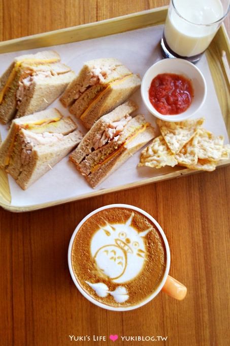 桃園美食【袋鼠咖啡GEMI Cafe】充滿驚喜的手作拉花.澳洲回國的繽紛小店❤ - yukiblog.tw