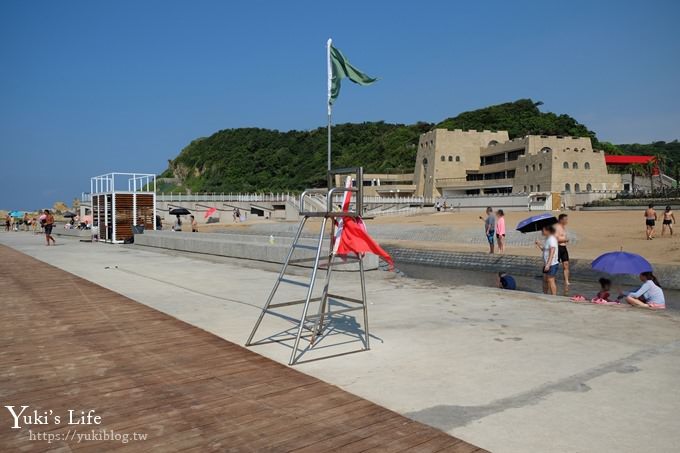 新！基隆景點【和平島公園】堆沙堡超大沙灘親子景點×天然海泳池、親親兒童戲水池~ - yukiblog.tw