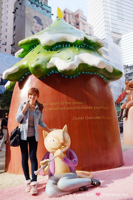 【2013香港聖誕節】繽紛冬日節@銅鑼灣‧時代廣場「趣怪森林」 - yukiblog.tw
