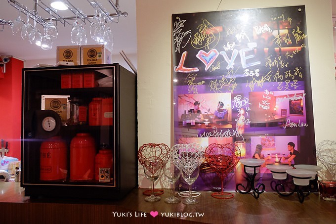 台北東區下午茶【LOVE Café】法式蜜糖吐司值得等待❤美味的想念拍攝場景@國父紀念館站 - yukiblog.tw