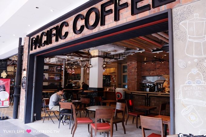 香港特色咖啡店【Pacific Coffee】空間寬敞連鎖咖啡店.綠意盎然 @銅鑼灣站 - yukiblog.tw
