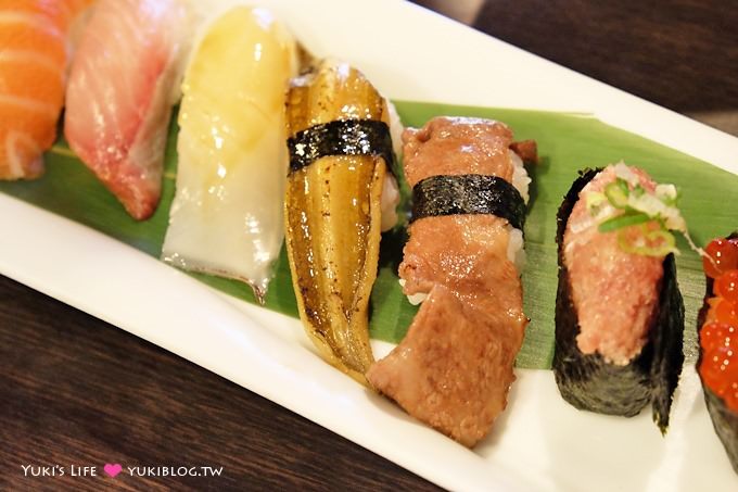 新莊【鮭鮮人壽司屋】平價多樣季節食材握壽司、組合壽司竟也有大驚喜 @新莊站 - yukiblog.tw