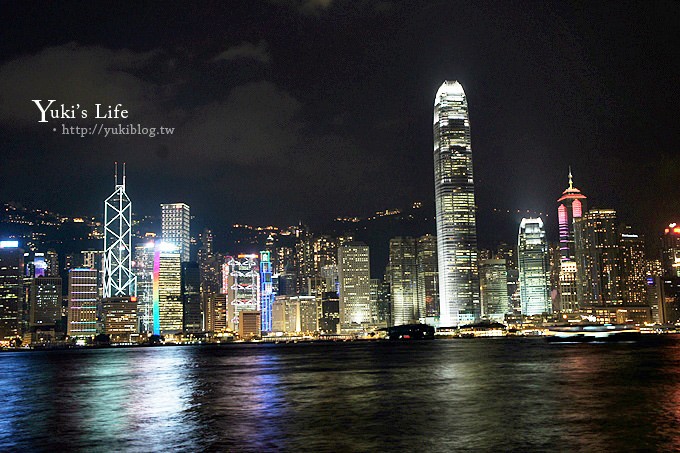 香港旅遊┃維多利亞港夜景‧真的好美!