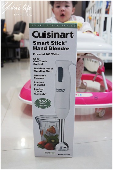 [育兒敗家]＊Cuisinart CSB-76 攪拌器 ~ 準備副食品&打果汁的好幫手! (推推推)