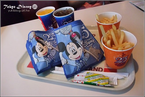 [08東京假期]＊C41 Tokyo Disney25週年慶~吃了什麼?