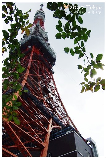 [2007東京見]Day5~ 散步。東京鐵塔